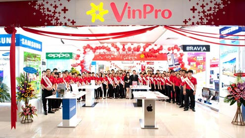 Hệ thống công nghệ - điện máy VinPro đồng loạt khai trương, tưng bừng khuyến mãi