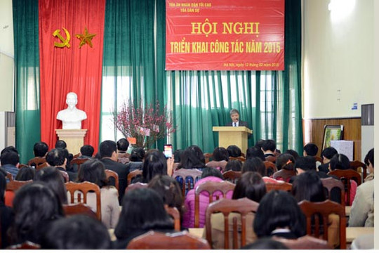 Tòa Dân sự TANDTC: Đẩy mạnh phong trào thi đua trong toàn đơn vị