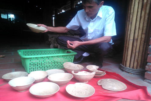 Hà Tĩnh: Phát hiện nhiều hiện vật cổ từ thời nhà Lê