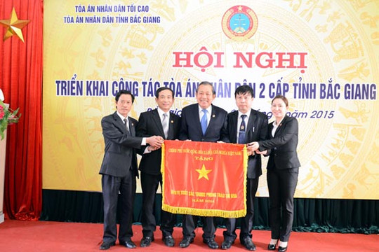TAND TP Bắc Giang: Đơn vị có bề dày thành tích trong công tác thi đua