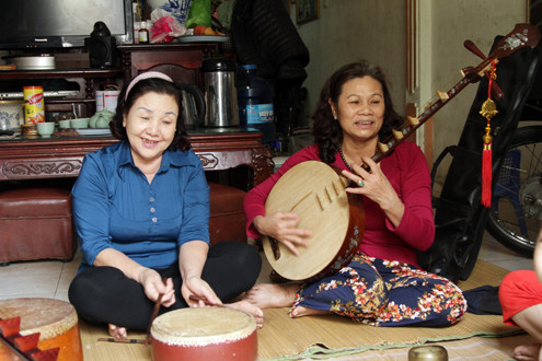 "Phố nghệ sĩ"- nơi gặp gỡ của những người yêu Quan họ