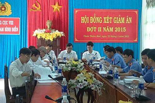 TAND tỉnh TT-Huế: Xét giảm thời hạn chấp hành hình phạt tù cho gần 400 phạm nhân nhân dịp 30/4