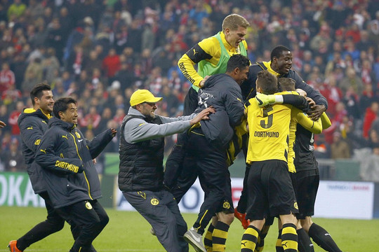 Bayern Munich – Dortmund 0-2: Quà chia tay dành cho HLV Jurgen Klopp