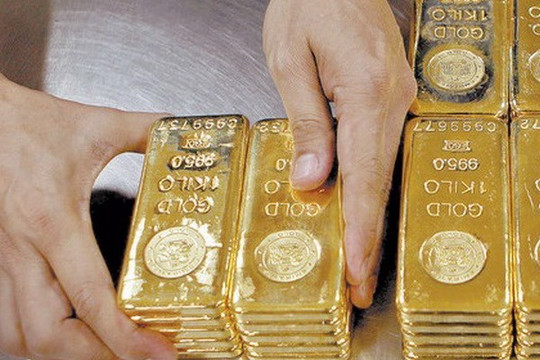 Giá vàng châu Á đạt đỉnh trong 3 tuần qua
