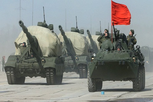 Nga “khoe” hệ thống vũ khí khủng trong lễ kỷ niệm 70 năm kết thúc chiến tranh Thế giới II