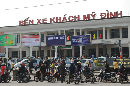 Chuyển toàn bộ xe đi Thái Nguyên về lại Bến xe Mỹ Đình