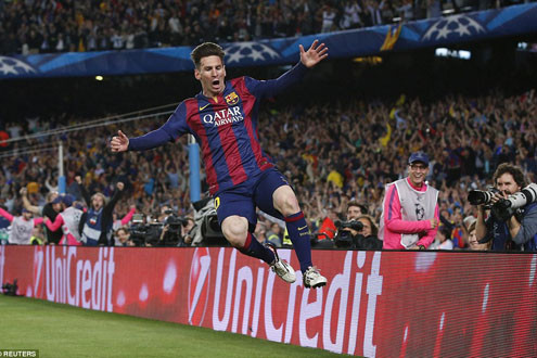 Barcelona- Bayern Munich 3-0: Ai cản được Messi?