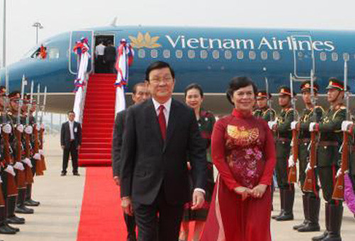 Chủ tịch nước Trương Tấn Sang thăm cấp Nhà nước Cộng hòa Séc