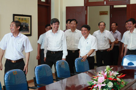 Thẩm định thực tế Đề án thành lập Học viện Tòa án