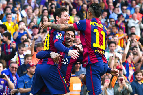Barcelona- Atletico: Đêm bắt đầu cú ăn ba?