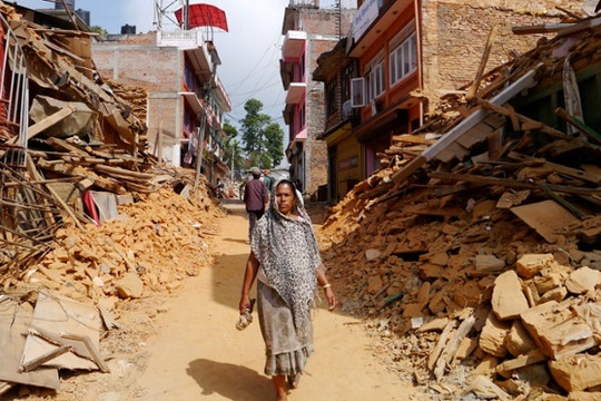 Nepal vật lộn với “dư chấn” tâm lý sau động đất kinh hoàng
