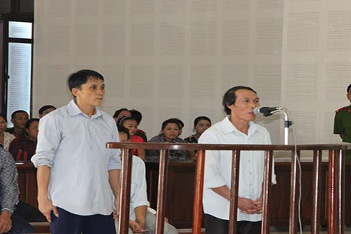 Giảm mức bồi thường thiệt hại cho hai bị cáo