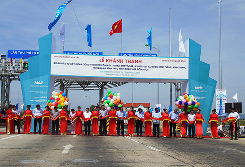 Khánh thành dự án ngàn tỷ mở rộng Quốc lộ 1A