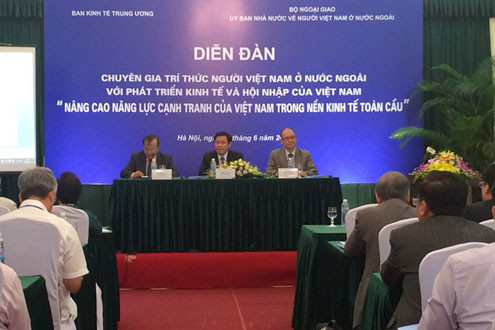 Thu hút trí tuệ kiều bào góp sức cho sự phát triển kinh tế