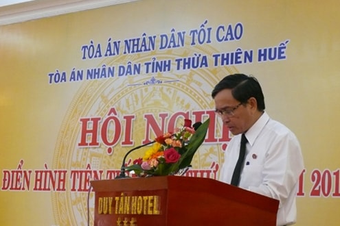 TAND hai cấp tỉnh TT-Huế tổ chức Hội nghị điển hình tiên tiến lần thứ III