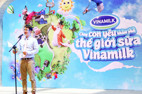 Hàng ngàn gia đình cùng khám phá “Thế giới sữa Vinamilk”