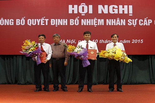 Hội nghị công bố quyết định bổ nhiệm nhân sự cấp cao của Agribank
