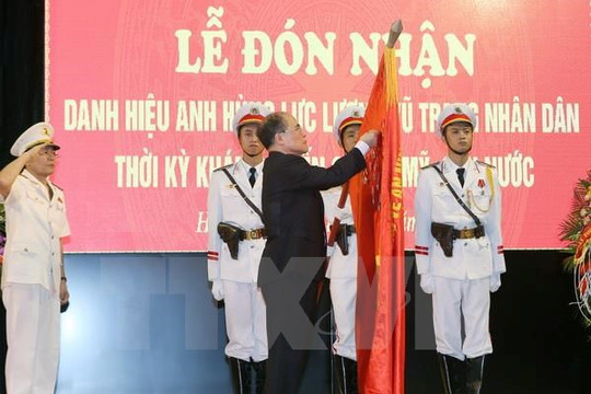 Học viện An ninh đón nhận Danh hiệu Anh hùng lần thứ hai