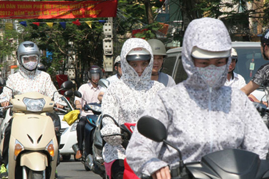 Nắng nóng duy trì ở Bắc và Trung bộ trong vài ngày tới
