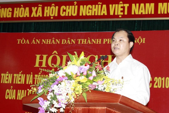 Thẩm phán Nguyễn Sinh Thành, Chánh án TAND huyện Hoài Đức, TP. Hà Nội: Tận tụy, hết lòng vì công việc