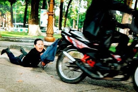 Túng tiền, “lão ông” đi cướp xe ôm