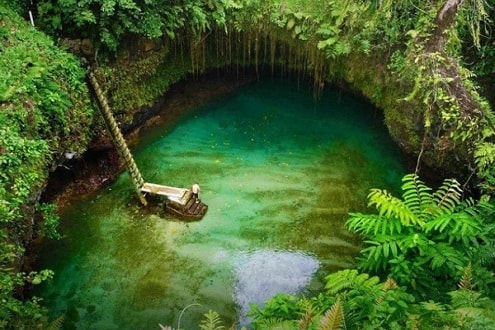 Đến Samoa, thả mình trong hồ bơi tự nhiên đẹp nhất thế giới