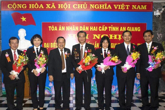 TAND hai cấp tỉnh An Giang: Tỷ lệ giải quyết các loại án đều đạt và vượt chỉ tiêu