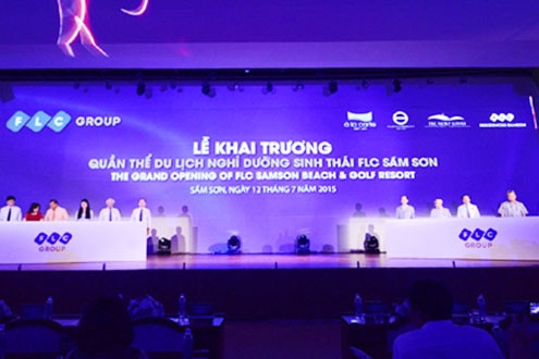 Chính thức khai trương Quần thể du lịch nghỉ dưỡng sinh thái FLC Sầm Sơn