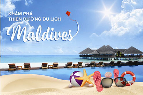 Gửi tiết kiệm tại Techcombank và khám phá thiên đường du lịch Maldives