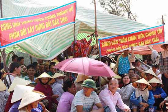 Thanh Hóa: Nhiều uẩn khúc đằng sau việc người dân phản đối dự án xử lý rác