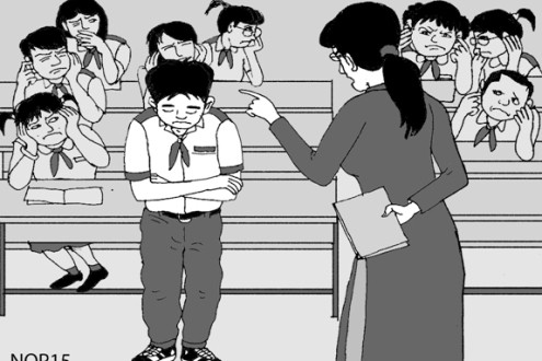 Băn khoăn về việc cấm nêu tên học sinh mắc khuyết điểm trước lớp