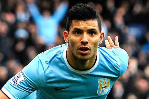 Sergio Aguero có tên trong danh sách sơ bộ của Man City tới Việt Nam