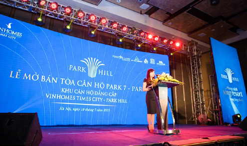 Hơn 300 căn hộ Park 7, Park 8 của Vinhomes Times City - Park Hill có chủ sau 3 giờ mở bán