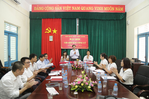 Đại hội Chi hội Nhà báo Báo Công lý nhiệm kỳ 2015-2017