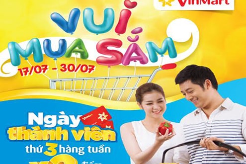“Vui mua sắm” cùng VinMart