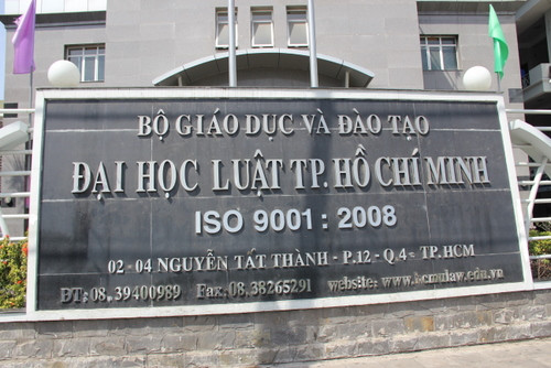 Trường Đại học Luật TP.HCM không tổ chức thi đánh giá năng lực
