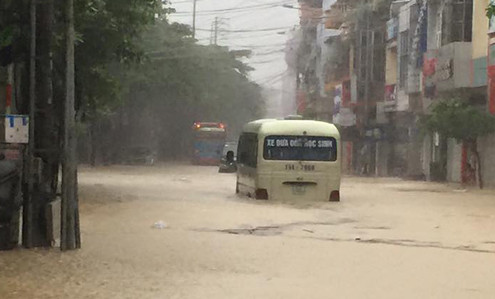 Ba người người thiệt mạng vì mưa lớn tại Quảng Ninh