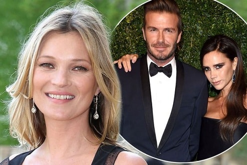 Kate Moss “phải lòng” ông xã của Victoria Beckham