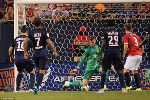 Cận cảnh M.U bại trận trước PSG