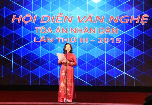 Hội diễn văn nghệ TAND lần thứ III-2015: Ngày hội giao lưu tài năng nghệ thuật của CBCC, người lao động TAND