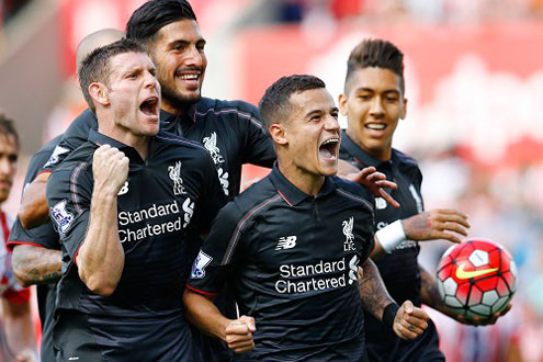 Liverpool khởi đầu may mắn nhờ siêu phẩm của Coutinho