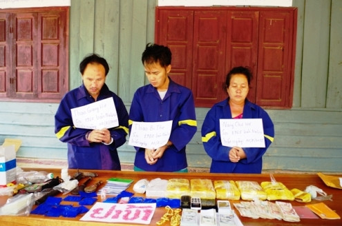 Bắt 2 vụ ma túy lớn trên tuyến biên giới Việt- Lào