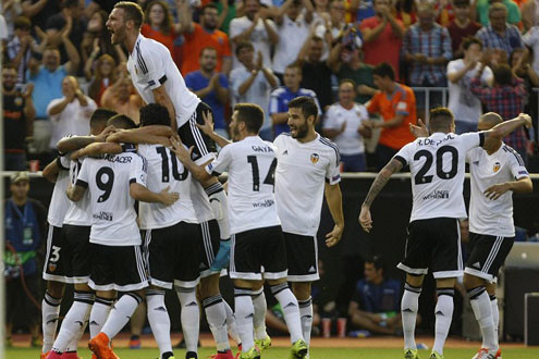 Thất bại trước Valencia, Monaco gặp khó ở Champions League
