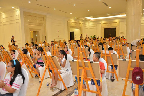 Thiếu nhi Vinhomes phác họa ý tưởng về ngôi nhà mơ ước