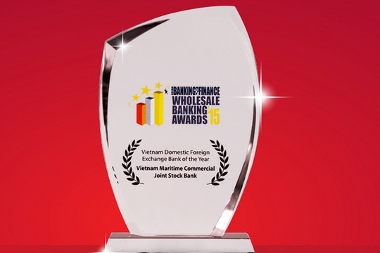 Maritime Bank là ngân hàng cung cấp dịch vụ ngoại hối tốt nhất Việt Nam 2015