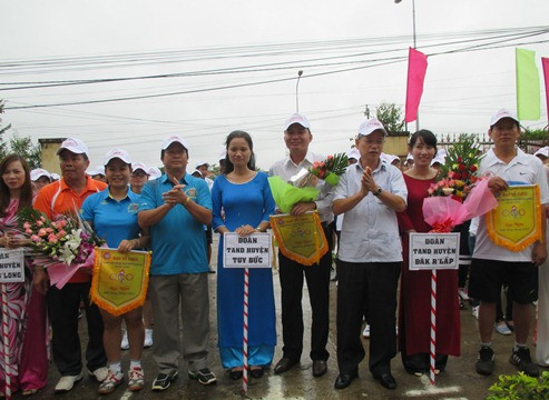TAND tỉnh Đắk Nông: Hội thao hướng tới Kỷ niệm 70 năm Ngày Truyền thống TAND