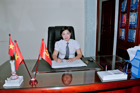 Nữ Chánh án TAND thị xã Chí Linh, Hải Dương: Có nhiều sáng kiến được ghi nhận