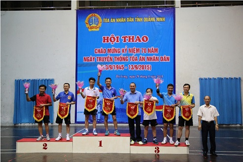 TAND tỉnh Quảng Ninh tổ chức hội thao