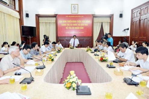 19h30 tối nay, truyền hình trực tiếp công diễn các tác phẩm âm nhạc và văn học về TAND trên kênh VOV, HTV