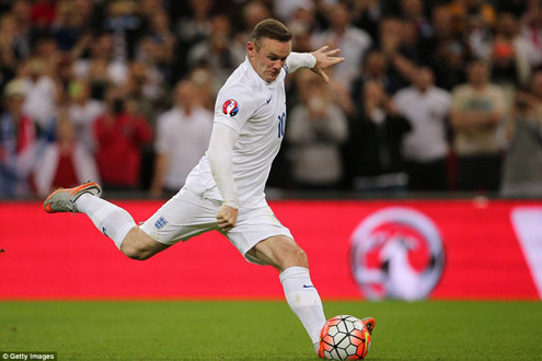 Wayne Rooney chính thức trở thành chân sút vĩ đại nhất đội tuyển Anh